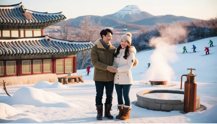 Romantic Winter Getaways for Couples in South Korea