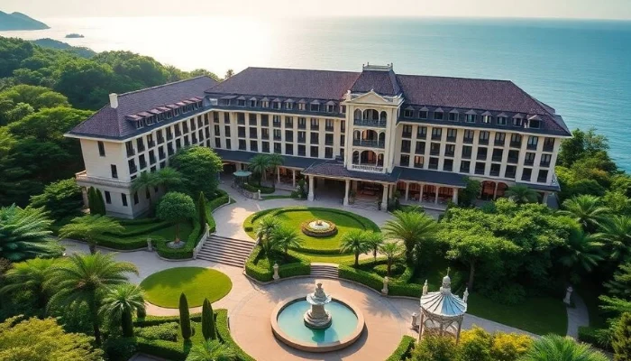 Lotte Hotel Jeju with ocean and greenery view