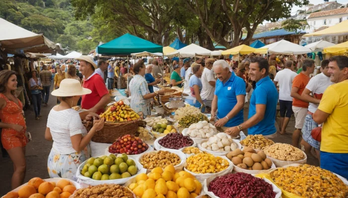 A traditional Brazilian market