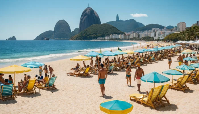 view of Copacabana Beach